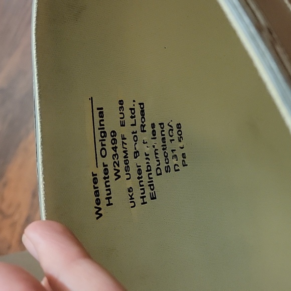 Hunter boots - Picture 5 of 7